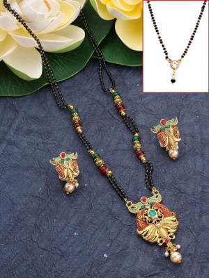 CLONEO Alloy Gold-plated Gold Jewellery Set(Pack of 1)