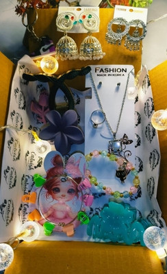 Giftgram Metal Multicolor Jewellery Set(Pack of 1)