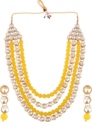 CATALYST Alloy Copper Yellow Jewellery Set(Pack of 1)