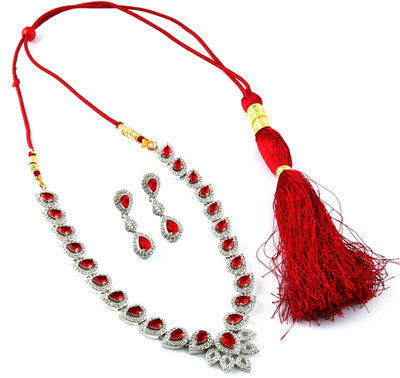 scykripa Brass Silver Silver Jewellery Set(Pack of 1)