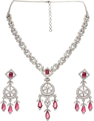 fabula Alloy Silver Silver Jewellery Set(Pack of 2)