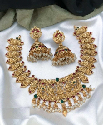 Shilpa Creation Alloy Gold-plated Multicolor Jewellery Set(Pack of 2)