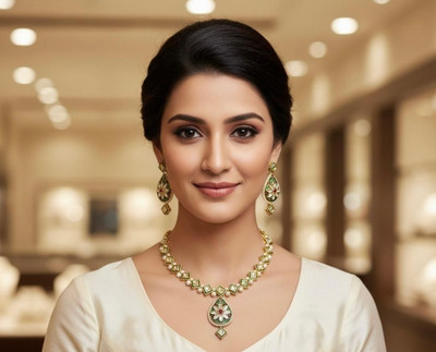 BB BUNNY Brass Multicolor Jewellery Set(Pack of 1)