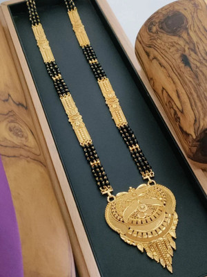 BJ FASHION Brass Gold-plated Gold Jewellery Set(Pack of 1)