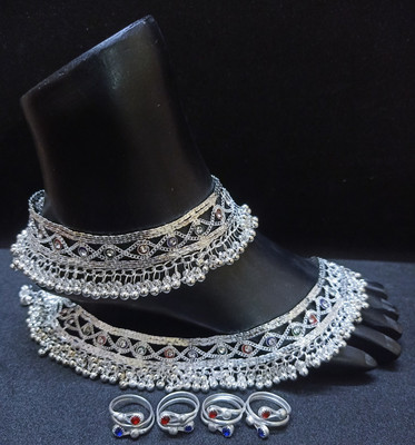 SONU SELECT Alloy Silver Jewellery Set(Pack of 1)