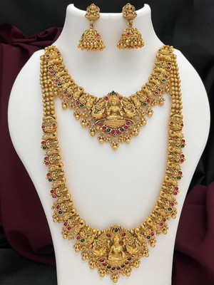 REDMOD Alloy Gold-plated Gold Jewellery Set(Pack of 1)