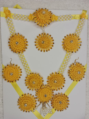 HANDEZZ Fabric Multicolor Jewellery Set(Pack of 1)