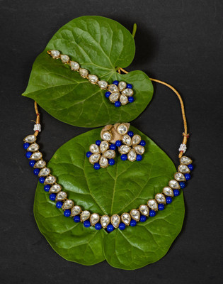 VIPY HANGER Alloy Blue, White Jewellery Set(Pack of 1)