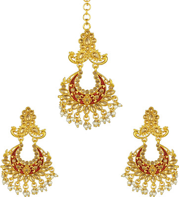 Kord Store Alloy Gold-plated Gold Jewellery Set(Pack of 1)
