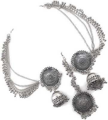 JewelTrend Alloy Silver Silver Jewellery Set(Pack of 1)