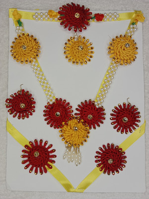 HANDEZZ Fabric Multicolor Jewellery Set(Pack of 1)