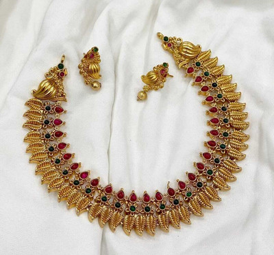 Shilpa Creation Brass Multicolor Jewellery Set(Pack of 1)