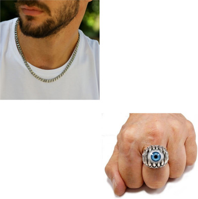 Vipunj Alloy Sterling Silver Silver Jewellery Set(Pack of 2)