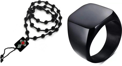 KINGSTYLEIMPEX Dori, Alloy Black, Black Jewellery Set(Pack of 1)