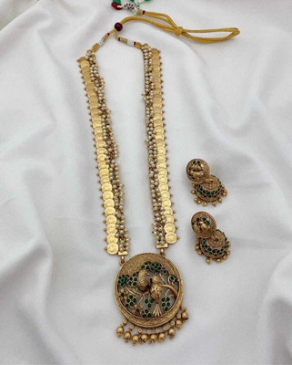 Shilpa Creation Brass Green Jewellery Set(Pack of 1)