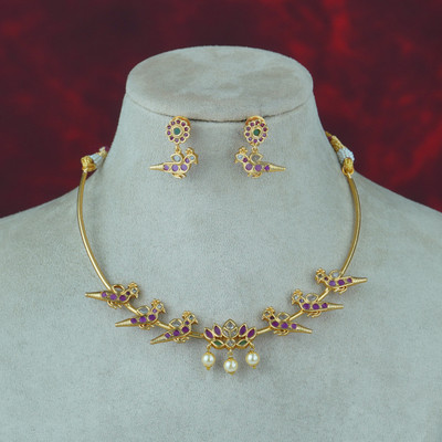 DC Alloy Multicolor Jewellery Set(Pack of 1)