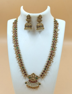 Joyful Alloy Gold-plated Multicolor Jewellery Set(Pack of 1)