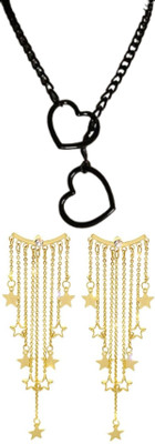 Opus Gems Stone Black, Gold Jewellery Set(Pack of 1)