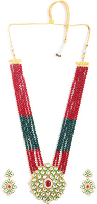 CARDINAL Alloy Gold-plated Multicolor Jewellery Set(Pack of 1)