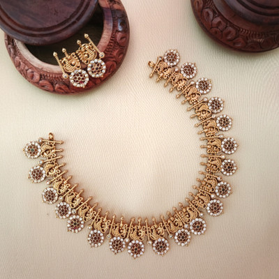 PVG Horizon Brass Gold-plated Gold, Multicolor Jewellery Set(Pack of 1)