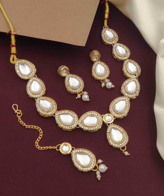 SPARSH JEWELRY Alloy White Jewellery Set(Pack of 1)