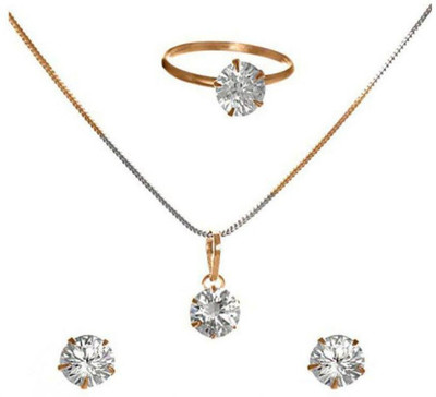 Pardha Jewels And Style Alloy Multicolor Jewellery Set(Pack of 1)