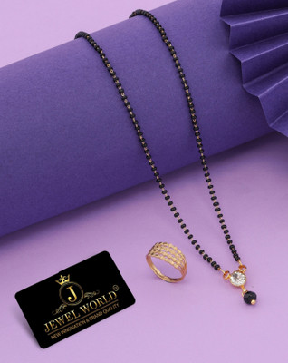 Jewel WORLD Alloy Gold-plated Multicolor Jewellery Set(Pack of 1)