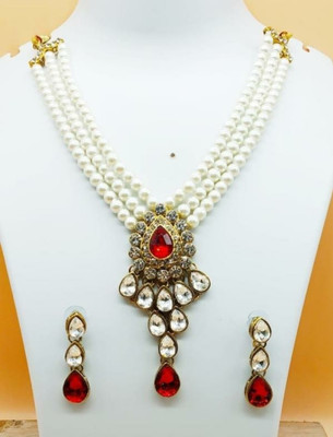 catalyst venture Copper Red, White Jewellery Set(Pack of 1)