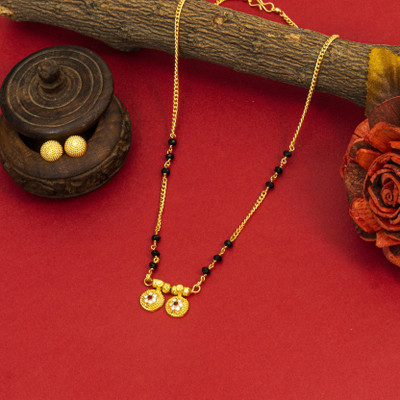 Dency Copper Gold-plated Gold Jewellery Set(Pack of 1)