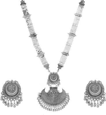 Venus Creative Brass, Silver, Oxidised Silver Silver Silver Jewellery Set(Pack of 1)