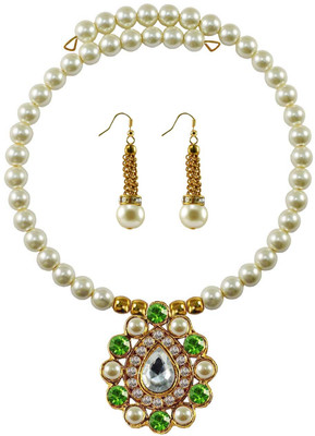 Vidhya Kangan Brass Gold-plated Multicolor Jewellery Set(Pack of 3)