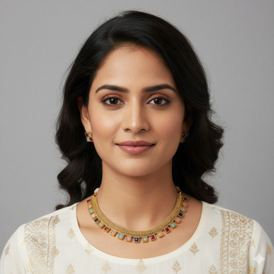 JYONA Alloy Gold-plated Multicolor Jewellery Set(Pack of 3)