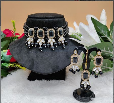 LILANWAVE Alloy Multicolor Jewellery Set(Pack of 1)