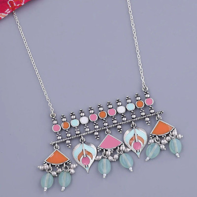 Shree Shyam Alloy Multicolor Jewellery Set(Pack of 1)