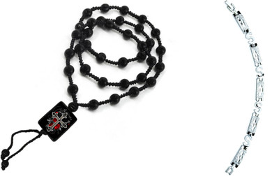 Dynamic Retail Global Dori, Alloy Black, Silver Jewellery Set(Pack of 1)