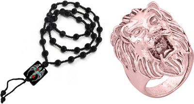 KINGSTYLEIMPEX Dori, Alloy Black, Pink Jewellery Set(Pack of 1)