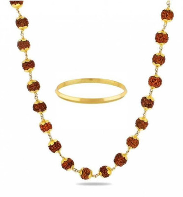 Juneja Enterprises Brass Gold Jewellery Set(Pack of 2)