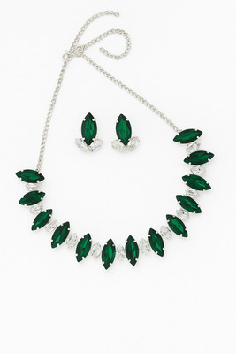 Elem Alloy Copper Green, Silver Jewellery Set(Pack of 1)