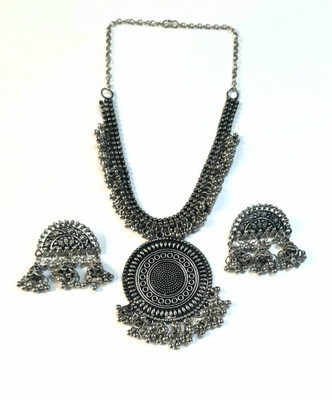 AnEk Good Alloy Gold-plated Silver Jewellery Set(Pack of 1)