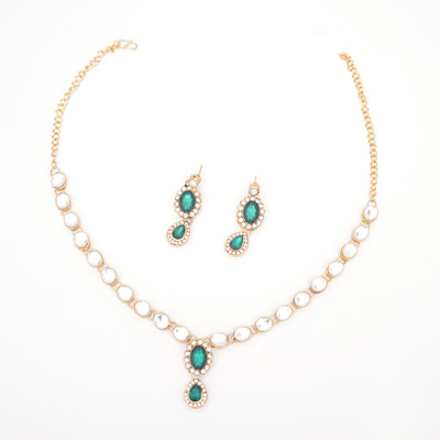 house of common Copper Green Jewellery Set(Pack of 1)