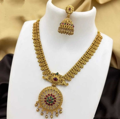Shilpa Creation Alloy Gold-plated Multicolor Jewellery Set(Pack of 1)