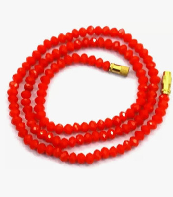 Shakuntla Crystal Red Jewellery Set(Pack of 1)