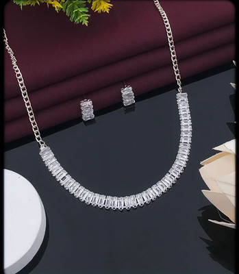 JD ART Alloy Gold-plated Gold Jewellery Set(Pack of 1)