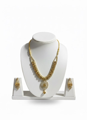 sskjewellry Metal Gold-plated Gold Jewellery Set(Pack of 1)