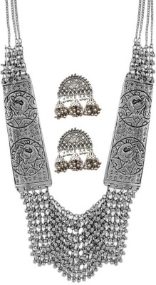 AnEk goods Oxidised Silver Silver Silver Jewellery Set(Pack of 1)