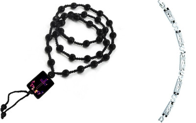 KINGSTYLEIMPEX Dori, Alloy Black, Silver Jewellery Set(Pack of 1)