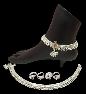 SONU SELECT Alloy Silver Jewellery Set(Pack of 1)