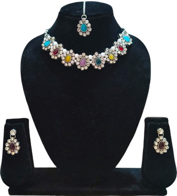 Devkinandan Alloy Multicolor Jewellery Set(Pack of 1)