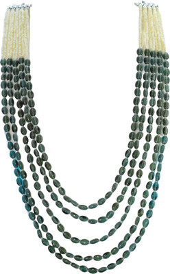 Sivori Alloy Gold-plated Green Jewellery Set(Pack of 1)