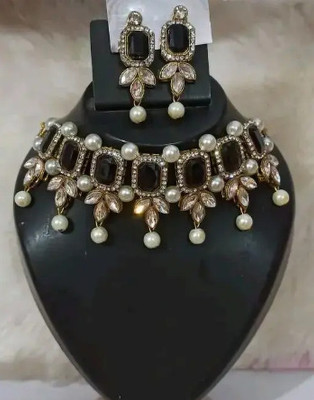 Manmohini Alloy Gold-plated Multicolor Jewellery Set(Pack of 1)